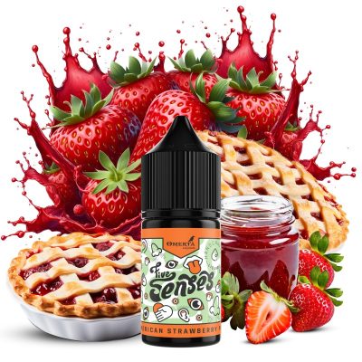 Omerta Five Senses – American Strawberry Pie 8/30ML