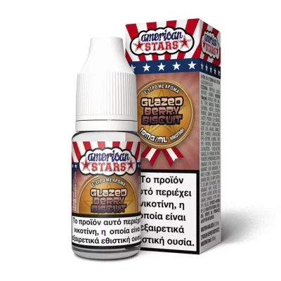 American Stars Glazed Berry Biscuit 10ml