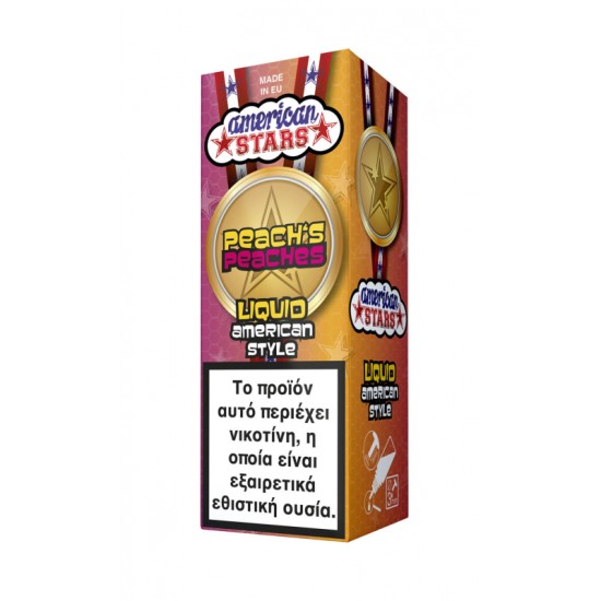 American Stars Peach’s Peaches 10ml
