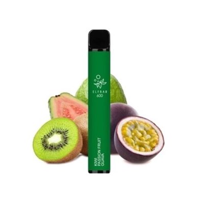 Elf Bar 600 Puffs Disposable Kiwi Passion Guava Fruit