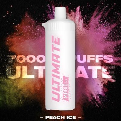 Magic Bar 7000 Puffs Peach Ice 0% Nicotine