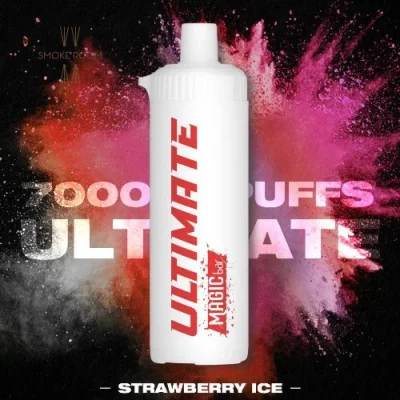 Magic Bar 7000 Puffs Strawberry Ice 0% Nicotine
