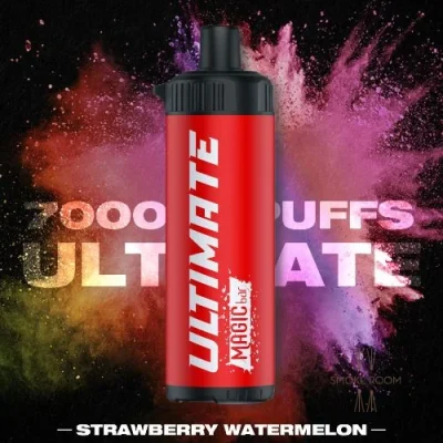 Magic Bar 7000 Puffs Strawberry Watermelon 0% Nicotine
