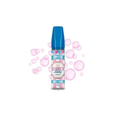 Dinner Lady Mix And Vape Bubble Trouble 60ml