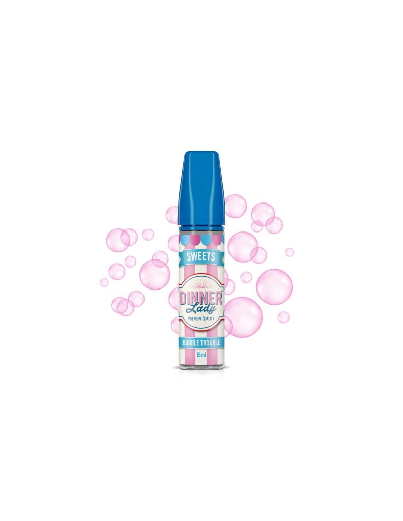 Dinner Lady Mix And Vape Bubble Trouble 60ml