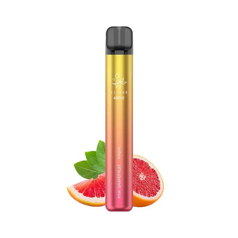Elf Bar V2 600 Puffs Pink Grapefruit