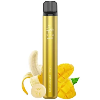 Elf Bar V2 Puffs 600 Banana Mango