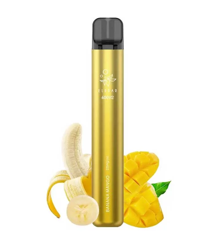 Elf Bar V2 Puffs 600 Banana Mango
