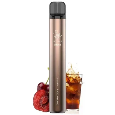Elf Bar V2 600 Puffs Disposable Cherry Cola
