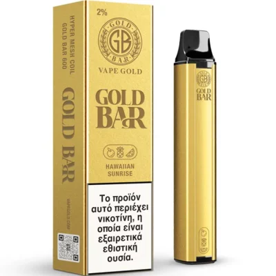 Gold Bar Hawaiian Sunrise 600 Puffs
