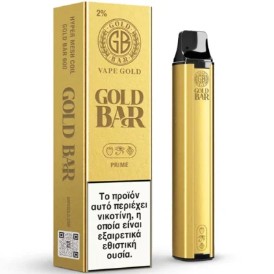 Gold Bar Prime 600 Puffs