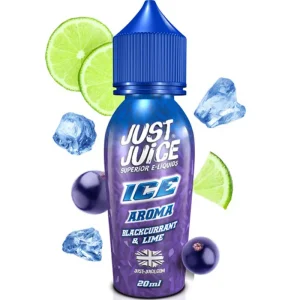 Just Juice Ice Blackcurrant & Lime Flavour Shot 60ml