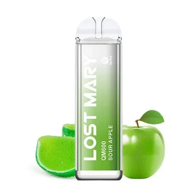 Lost Mary QM 600 Puffs Sour Apple