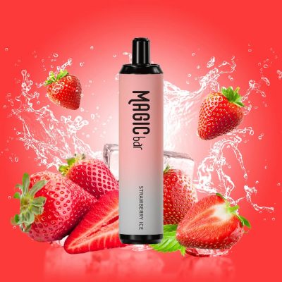 Magic Bar 4000 Puffs Strawberry Ice 0% Nicotine