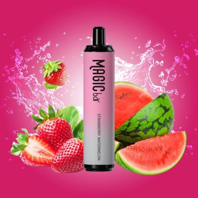 Magic Bar 4000 Puffs Strawberry Watermelon 0% Nicotine