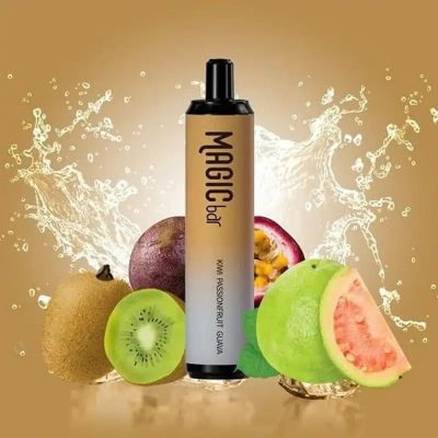 Magic Bar 4000 Puffs Kiwi Passion Fruit Guava 0% Nicotine