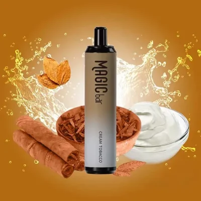 Magic Bar 4000 Puffs Cream Tobacco 0% Nicotine