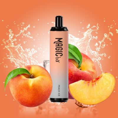 Magic Bar 4000 Puffs Peach Ice 0% Nicotine