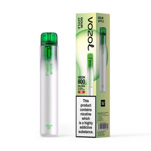 VOZOL NEON 800 PUFF SOUR APPLE