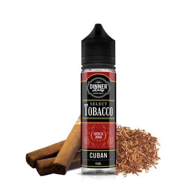 Dinner Lady Select Tobacco Cuban 60ml