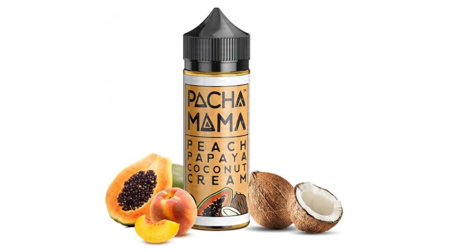 Pacha Mama – Peach Papaya Coconut (120ml)