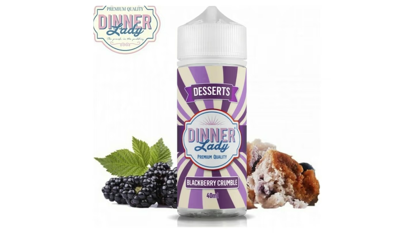 Dinner Lady – Blackberry Crumble (120ml)