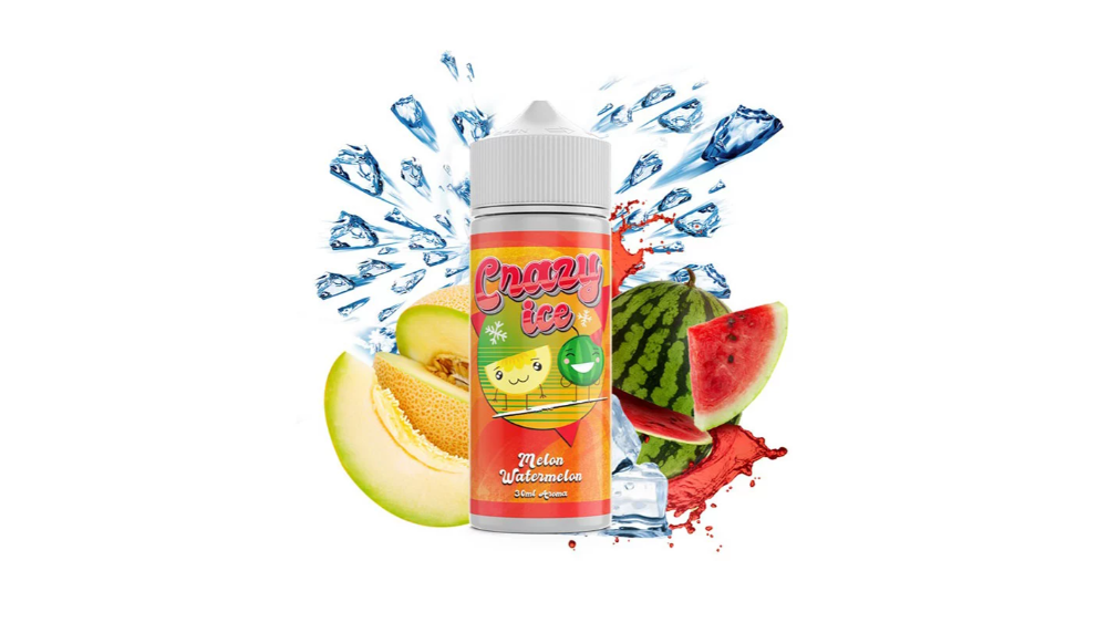Steam City Crazy Ice Melon Watermelon 120ml