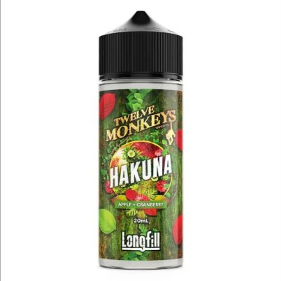 12 MONKEYS CLASSIC HAKUNA 120ML FLAVORSHOT