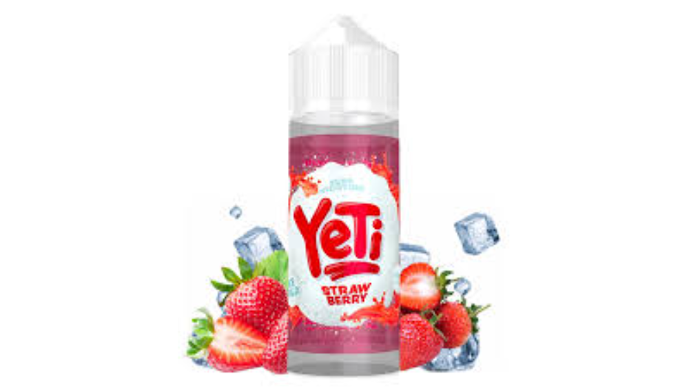 Yeti Iced Flavor Shot Strawberry 120ml