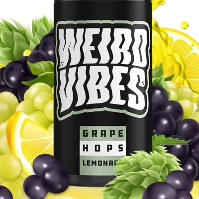 BAREHEAD WEIRD VIBES GRAPE AND HOPS LEMONADE 120ML FLAVORSHOT