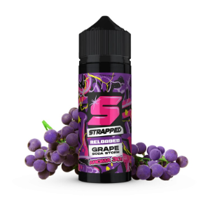 Strapped Reloaded Grape Soda Storm Flavour Shot 120mll