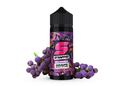 Strapped Reloaded Grape Soda Storm Flavour Shot 120mll