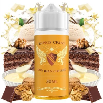 Kings Crest Don Juan Custard 120ml Flavorshot