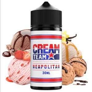 Kings Crest Cream Team Neapolitan 120ml Flavorshot