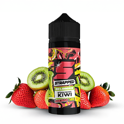 Strapped Reloaded Strawberry Kiwi Flavour Shot 120ml