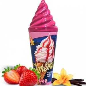 VAPE MAKER FLAVORSHOT STRAWBERRY VANILLA E-CONE 100ML
