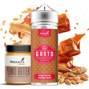 Gusto-Peanut Butter Caramel Cream 120ml
