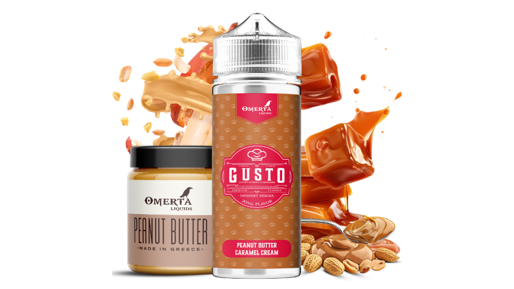 Gusto-Peanut Butter Caramel Cream 120ml