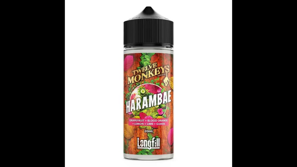 12 MONKEYS CLASSIC HARAMBAE 120ML FLAVORSHOT