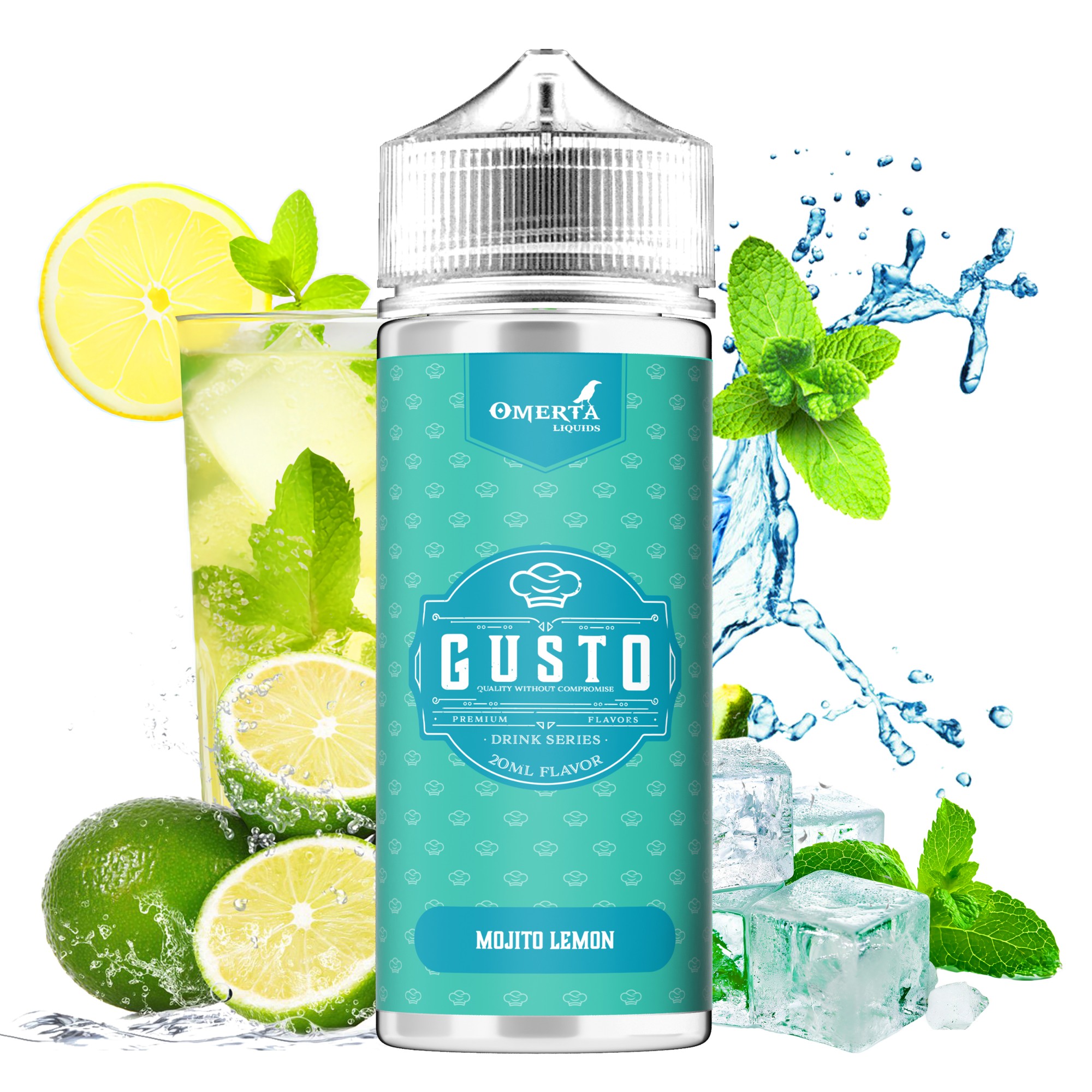 Gusto-Mojito Lemon 120ml