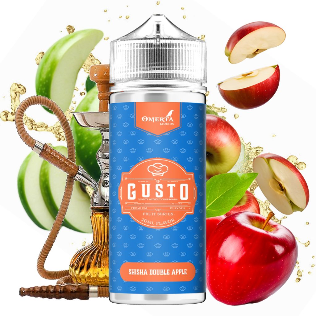GUSTO - SHISHA DOUBLE APPLE 120ml