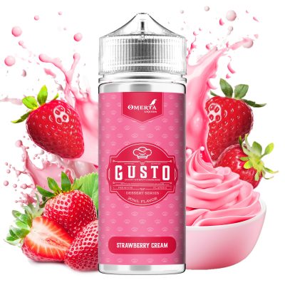 Gusto-Strawberry Cream 120ml