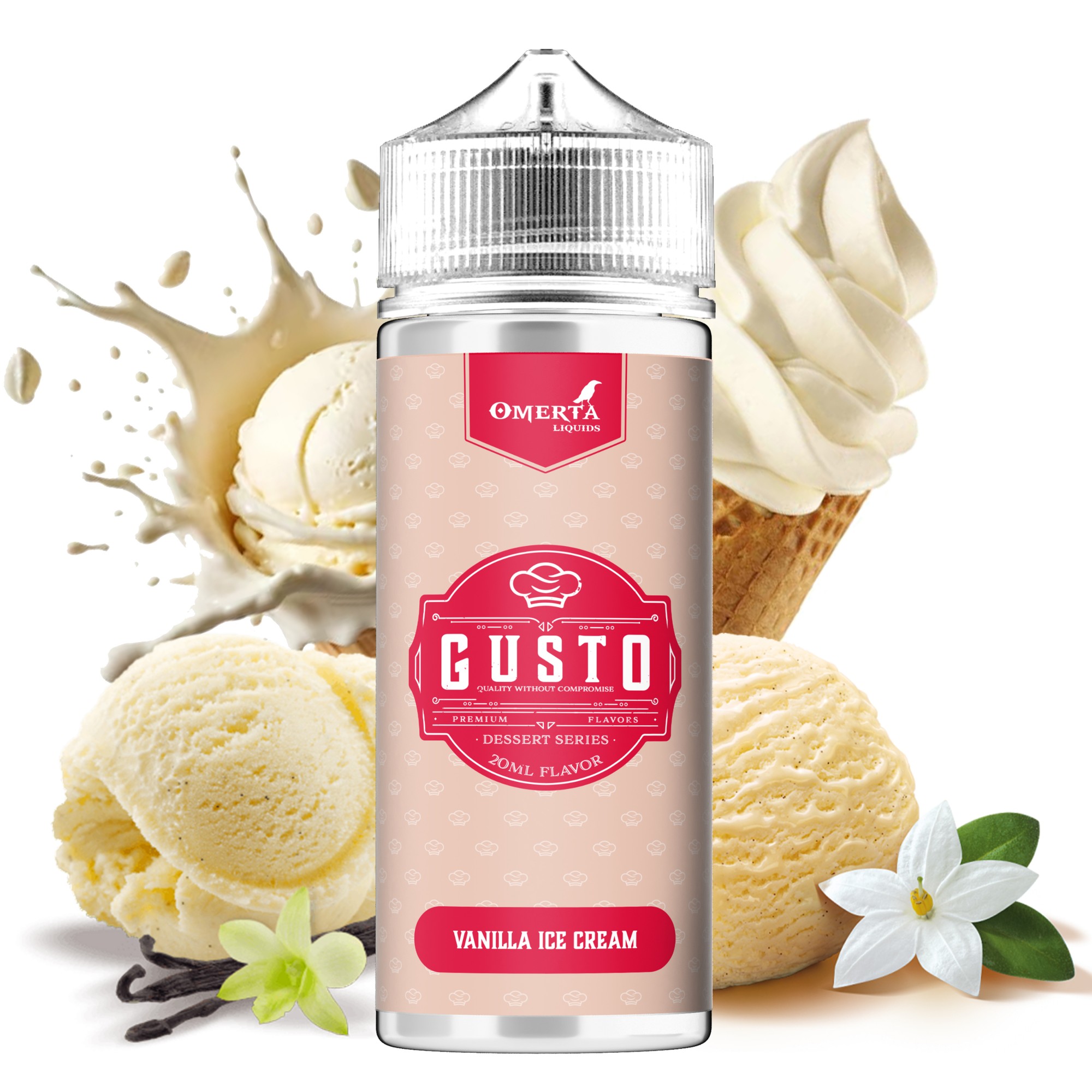 Gusto-  Vanilla Ice Cream 120ml