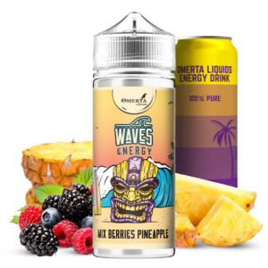 WAVES ENERGY MIX BERRIES PINEAPPLE 120ML