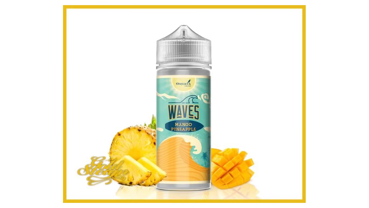 Omerta Waves – Mango Pineapple (120ml)