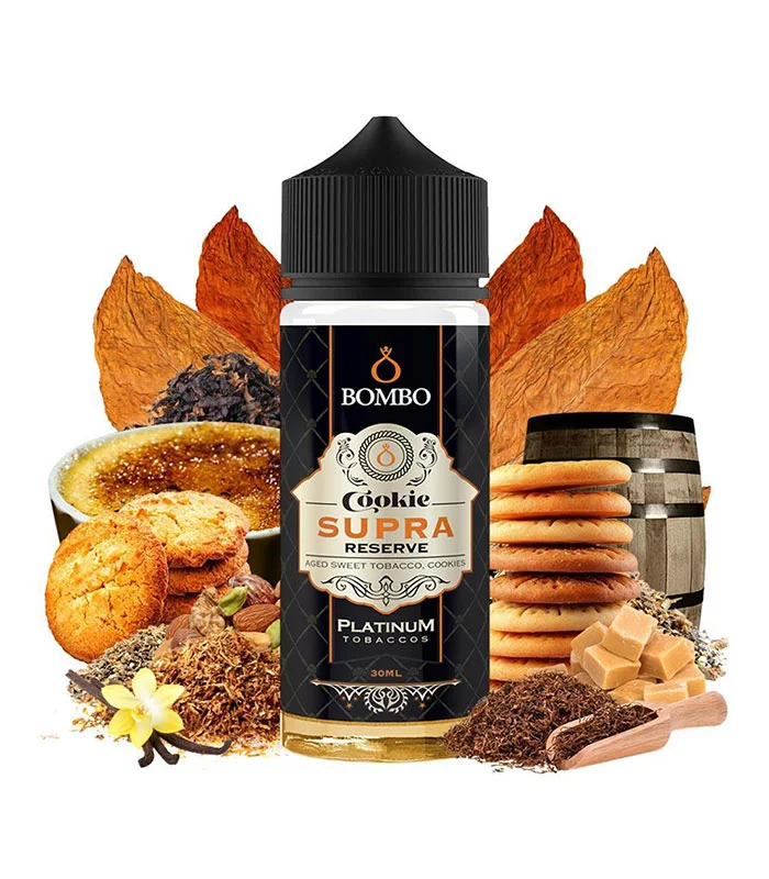 Bombo Platinum Tobaccos Supra Cookie (120ml)