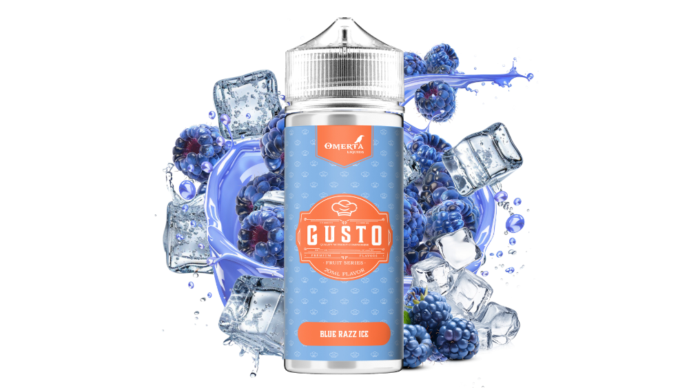 Gusto - Blue Razz Ice 120ml