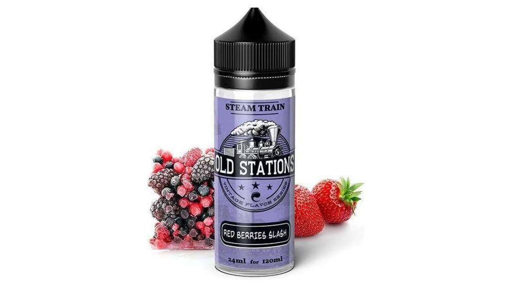 Steam Train Old Stations – Red Berries Slash (120ml)