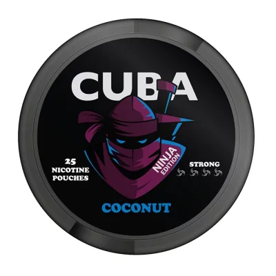 CUBA Ninja Coconut ΜΑΣΏΜΕΝΗ ΝΙΚΟΤΊΝΗ 30mg