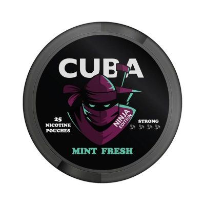 CUBA Ninja Fresh Mint ΜΑΣΏΜΕΝΗ ΝΙΚΟΤΊΝΗ 30mg
